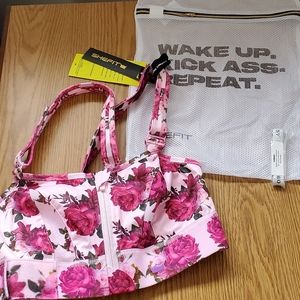 SHEFIT High Impact sports bra + laundry bag/measuring tape